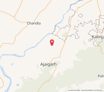 Map of Harseni, Madhya Pradesh