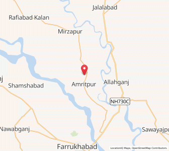 Map of Harsinghpur Gahilware, Uttar Pradesh