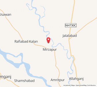 Map of Harsipur, Uttar Pradesh