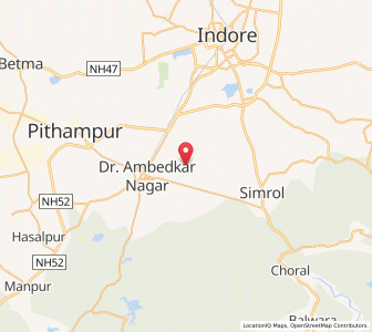 Map of Harsola, Madhya Pradesh
