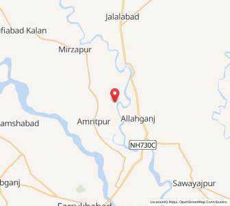 Map of Haryalpur, Uttar Pradesh
