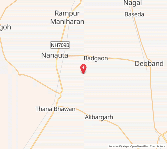 Map of Hasanpur Lotni, Uttar Pradesh