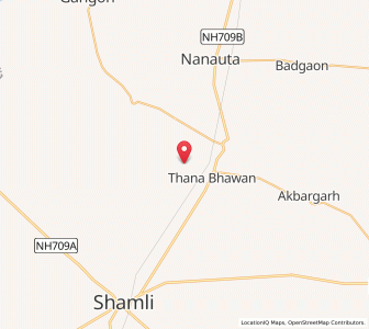 Map of Hasanpur Manti, Uttar Pradesh