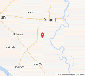 Map of Hasaura, Uttar Pradesh