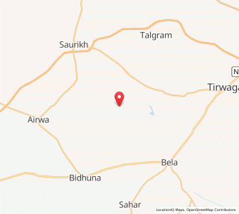 Map of Haseran, Uttar Pradesh