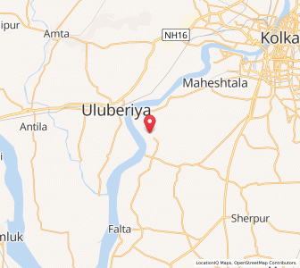 Map of Hasnacha, West Bengal