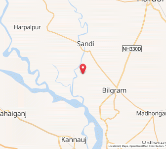 Map of Hasnapur, Uttar Pradesh