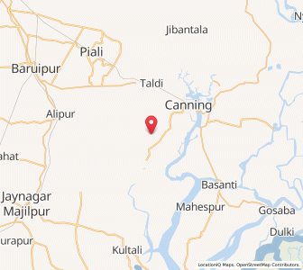 Map of Hatamari, West Bengal