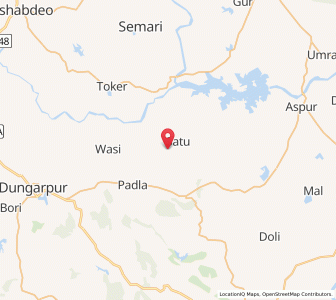 Map of Hathai, Rajasthan