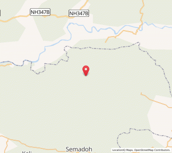 Map of Hatru, Maharashtra