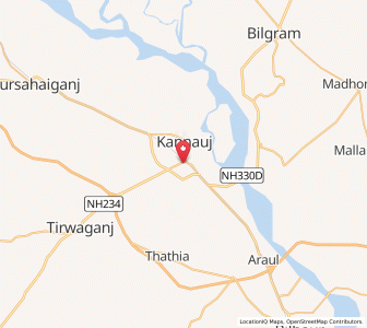 Map of Hauda Purwa, Uttar Pradesh