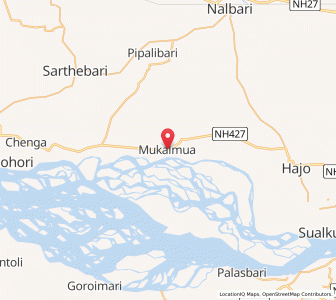 Map of Haulighat, Assam