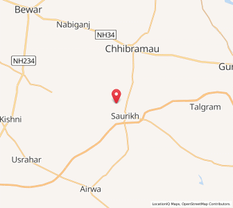 Map of Havelia, Uttar Pradesh