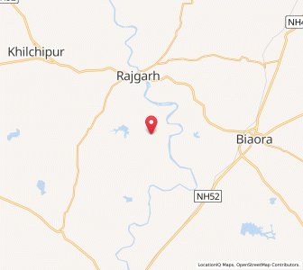 Map of Hazaripura, Madhya Pradesh