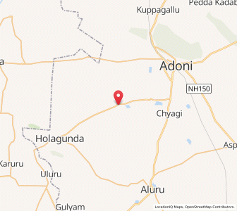 Map of Hebbetti, Andhra Pradesh