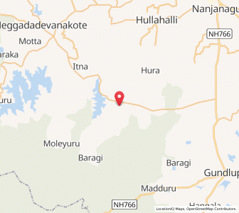 Map of Hediyal, Karnataka