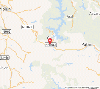 Map of Helwak, Maharashtra