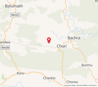 Map of Hesalong, Jharkhand