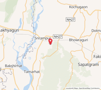 Map of Hespech, Assam