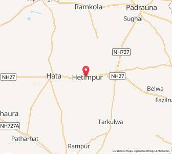 Map of Hetimpur, Uttar Pradesh