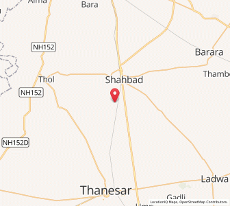 Map of Hibana, Haryana