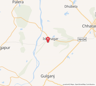 Map of Hilguan, Madhya Pradesh
