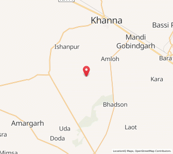 Map of Himatgarh Chhannan, Punjab