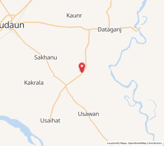 Map of Hindaura, Uttar Pradesh