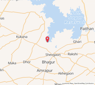 Map of Hingangaon, Maharashtra