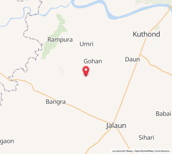 Map of Hinguta, Uttar Pradesh