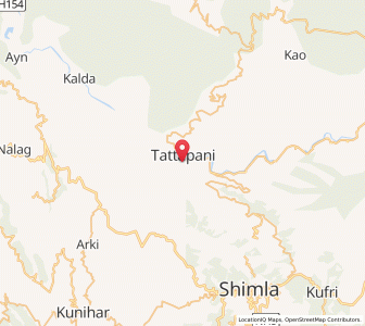 Map of Hiranali, Himachal Pradesh