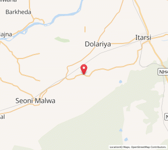 Map of Hirankhera, Madhya Pradesh