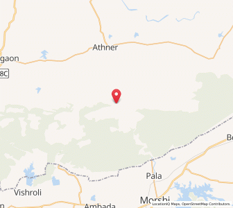 Map of Hirli, Madhya Pradesh