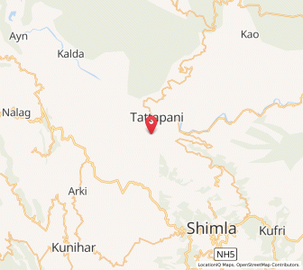 Map of Hiwan, Himachal Pradesh