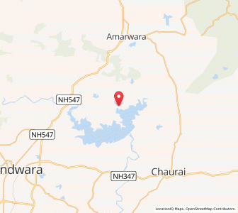 Map of Hiwarkheri, Madhya Pradesh