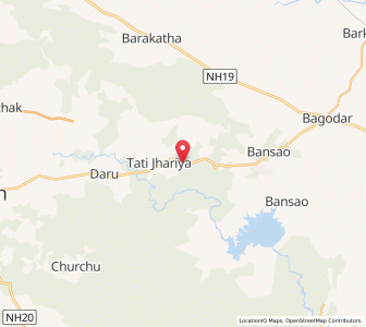 Map of Holang, Bihar
