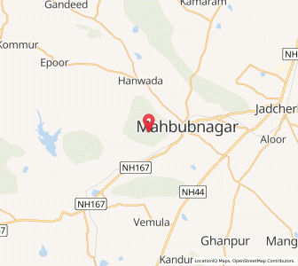 Map of Honwada, Andhra Pradesh