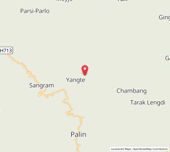 Map of Hora, Arunachal Pradesh
