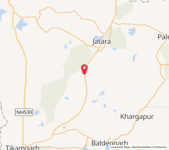 Map of Hridayanagar, Madhya Pradesh