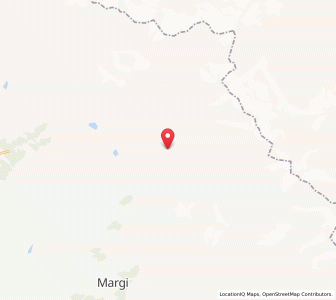 Map of Humpet, Kashmir