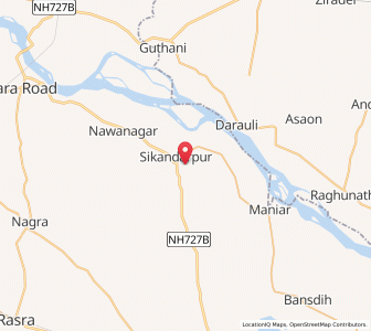 Map of Hurdeea, Uttar Pradesh