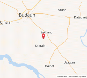 Map of Huriai, Uttar Pradesh