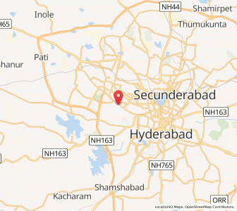 Map of Husain Sawali Dargah, Andhra Pradesh