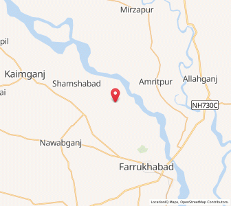 Map of Husainpur Tarai, Uttar Pradesh