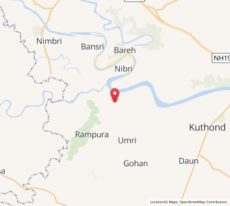 Map of Husepura, Uttar Pradesh