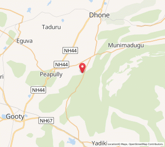 Map of Hussainpuram, Andhra Pradesh