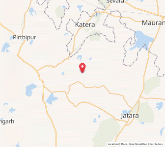 Map of Iarua, Madhya Pradesh