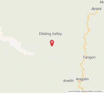 Map of Ibniyi, Arunachal Pradesh