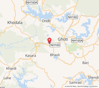 Map of Igatpuri, Maharashtra