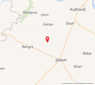 Map of Ikahra, Uttar Pradesh